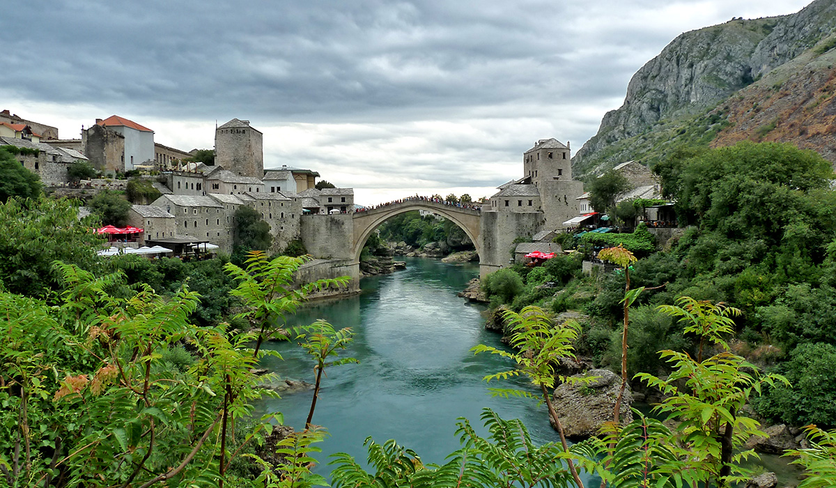 Mostar, Neretva a Stari most