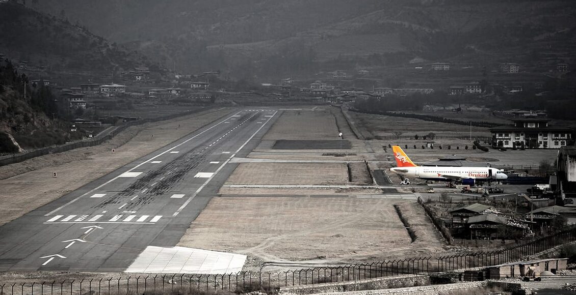 Bhutan-airport