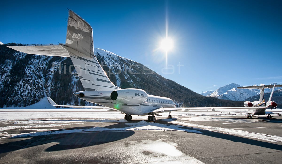 Foto: © Rene Antmann | Švýcarsko – Samedan Airport