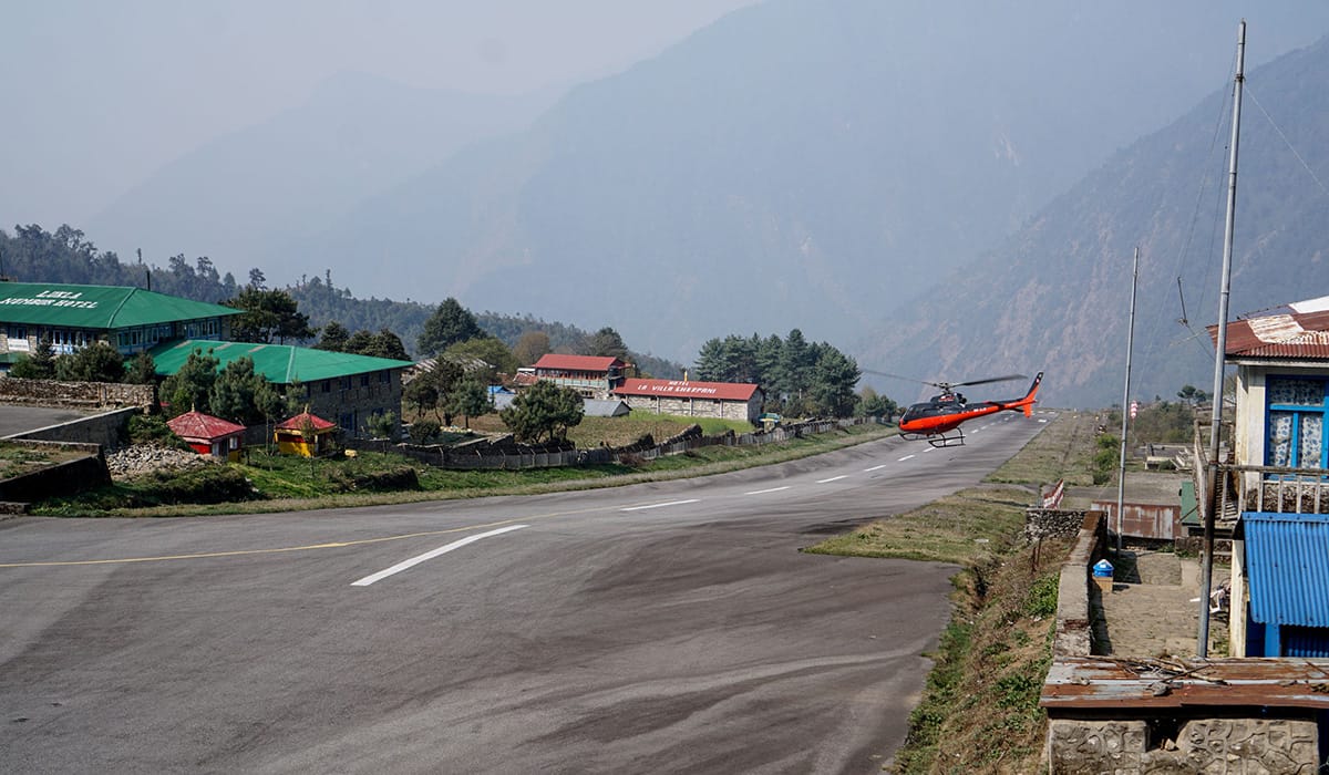 Foto: © Scott Biales | Nepál - Tenzing-Hillary Airport