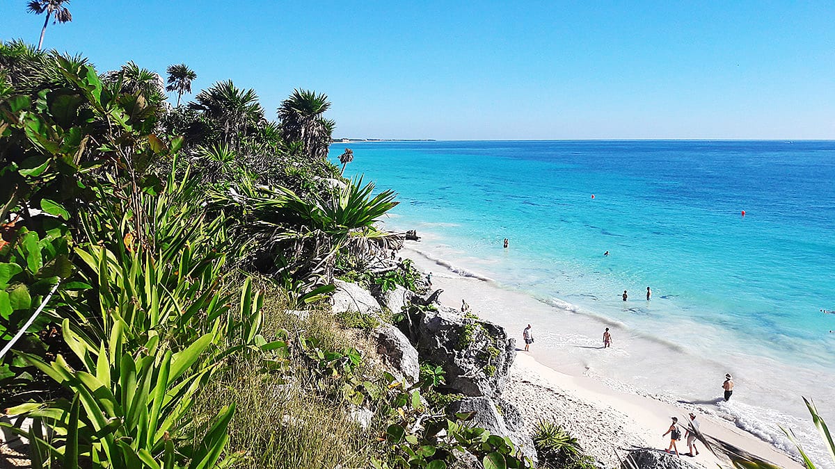 Mexiko Mayská riviéra Tulum