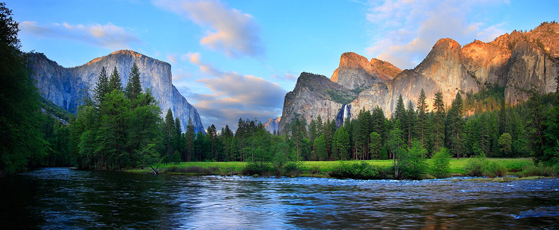 El-Capitan,-Cathedral-Rocks,-Bridalviel-Falls)-at-the-Merced-River-4561617_l