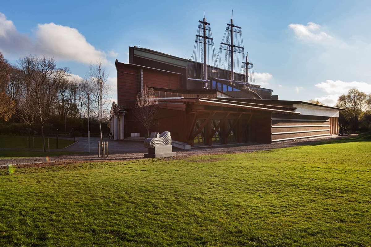 Stockholm - město muzeí - pohled na Vasa muzeum