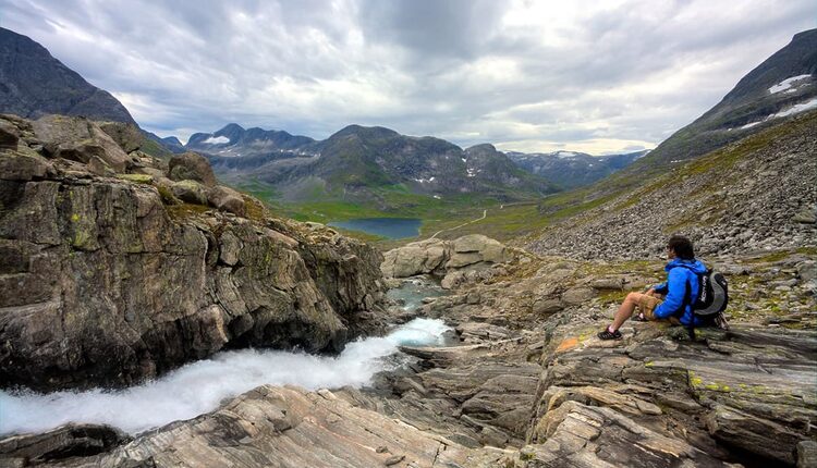 Trollstigen - pohled od Bispenu