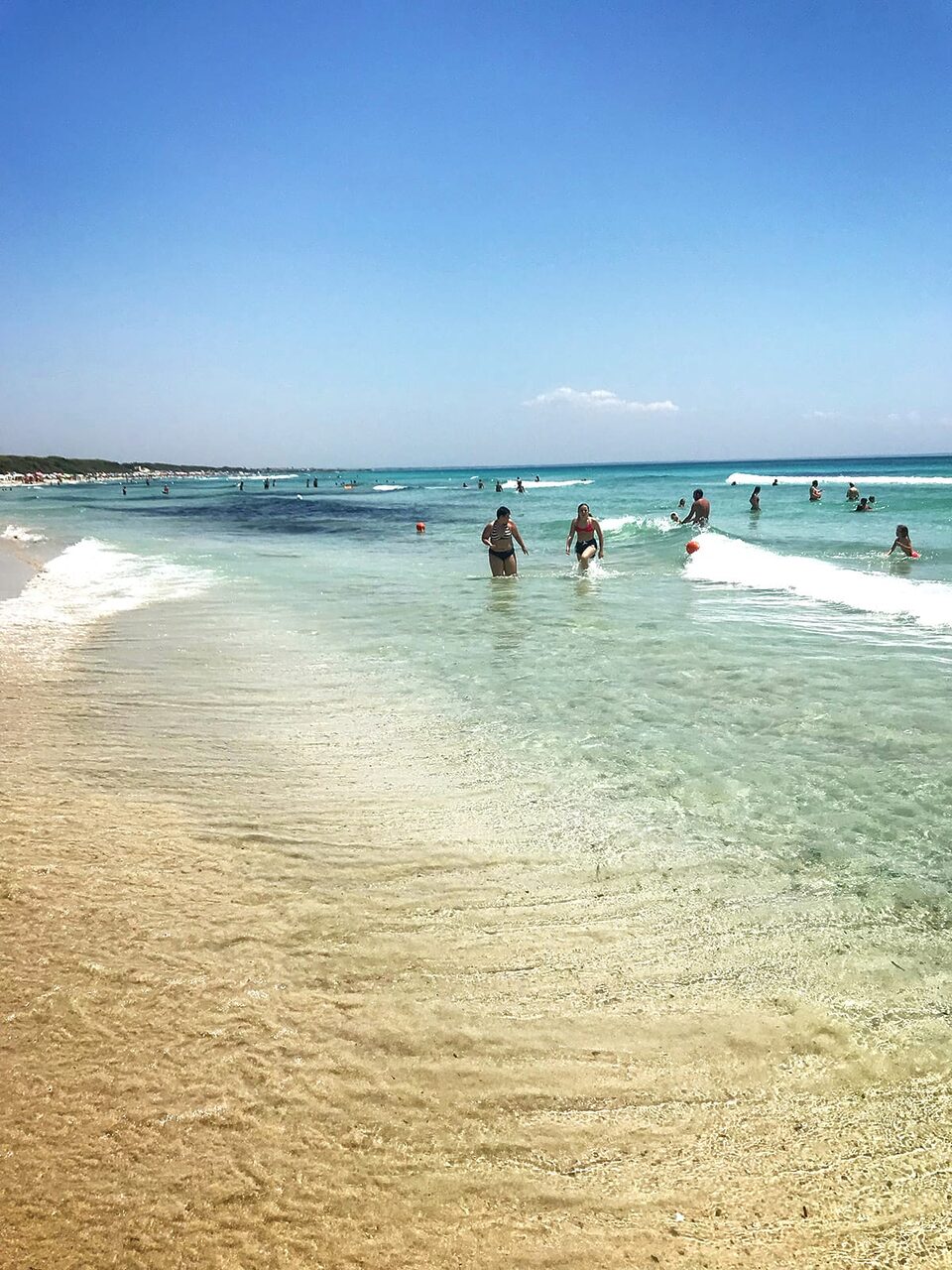 Pláž u Porto Cesareo