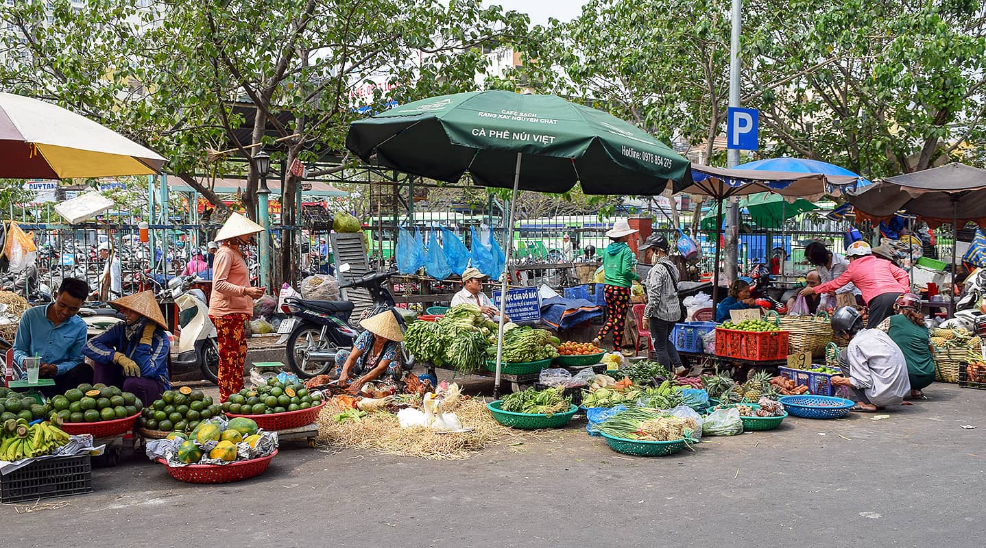 Zajímavosti Ho Či Minova Města - zdejší trhy
