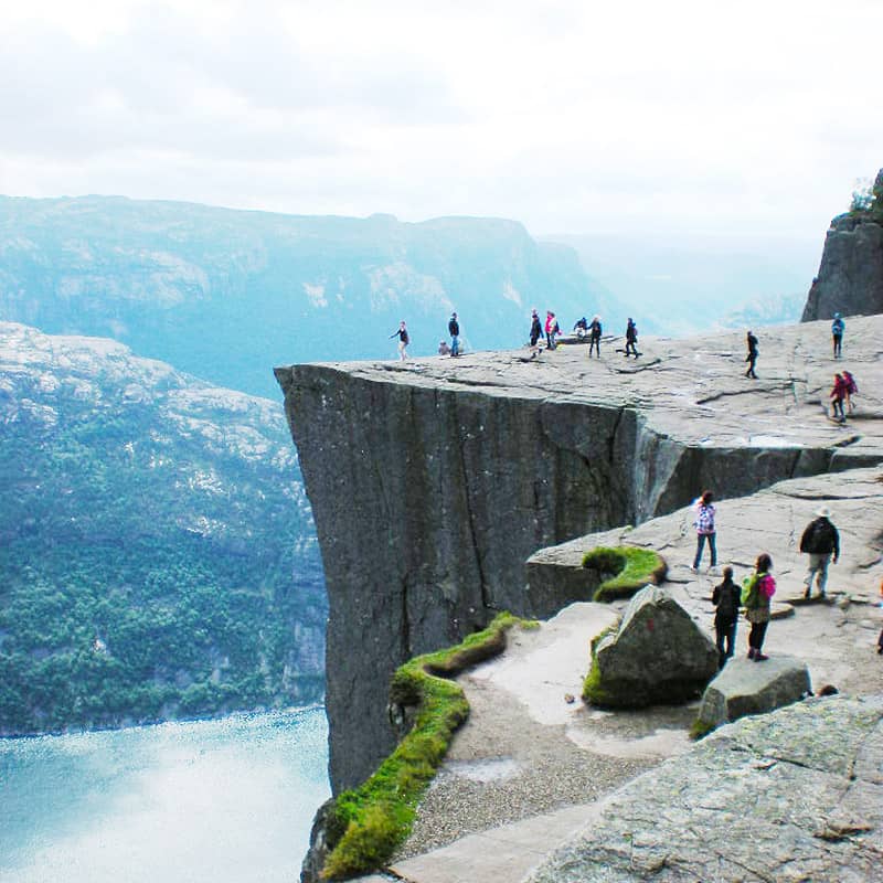 Vyhlídka Preikestolen