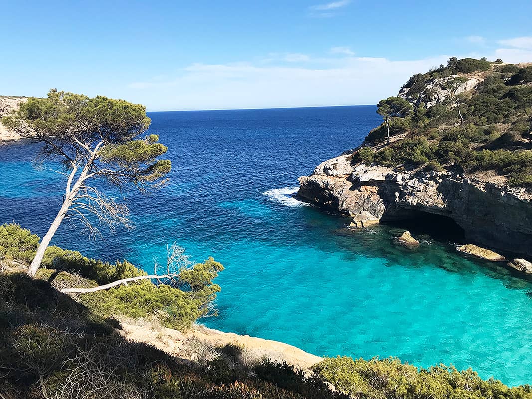 Mallorca a pláž Caló del Moro