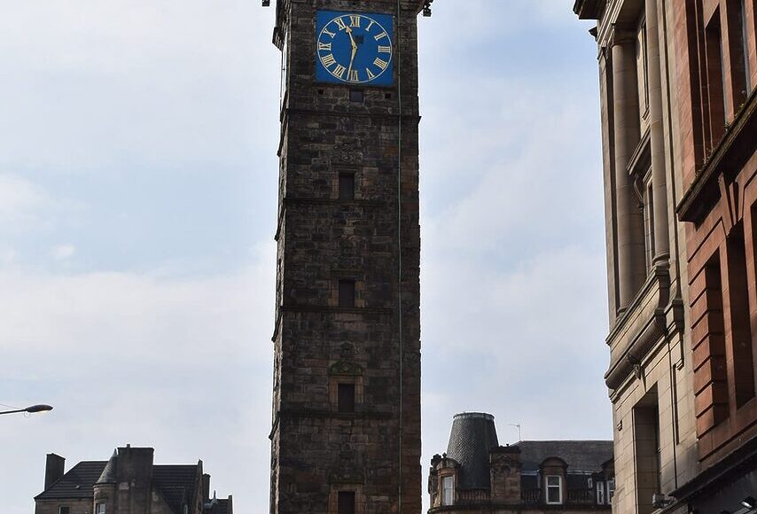 Glasgow—hodinova-vez.
