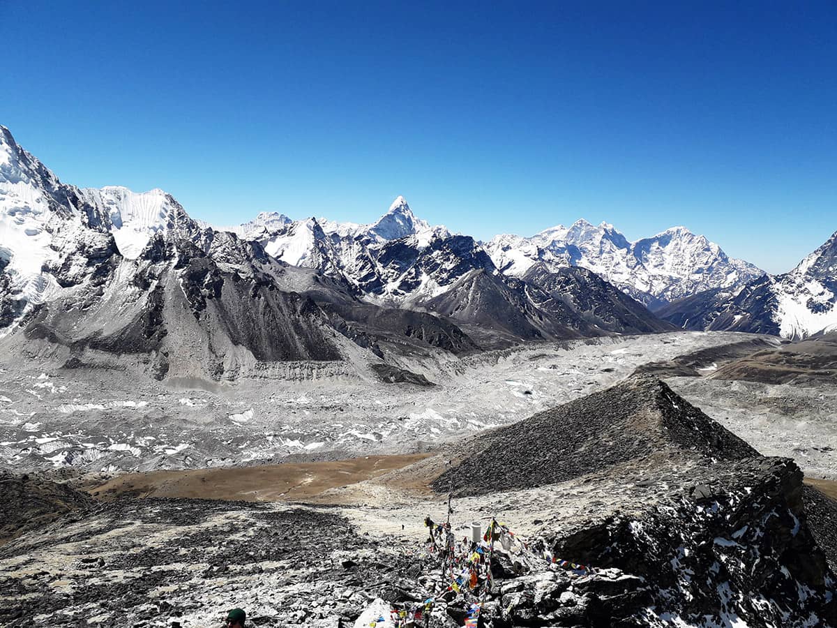 Na treku do základního tábora Everest Base Camp