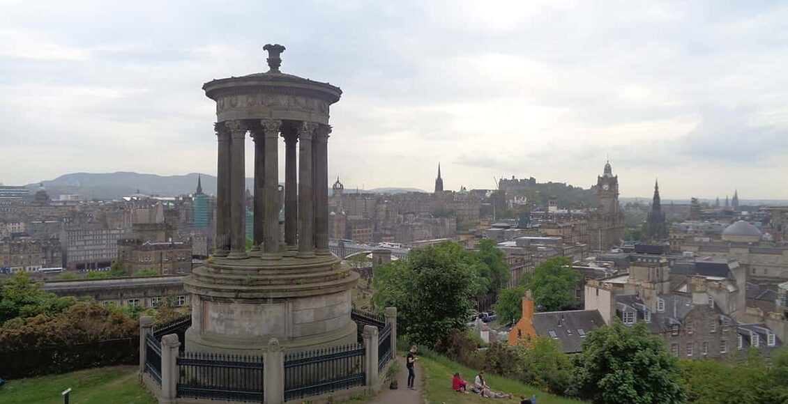 Calton-Hill—Dugald-Stewart-Monument