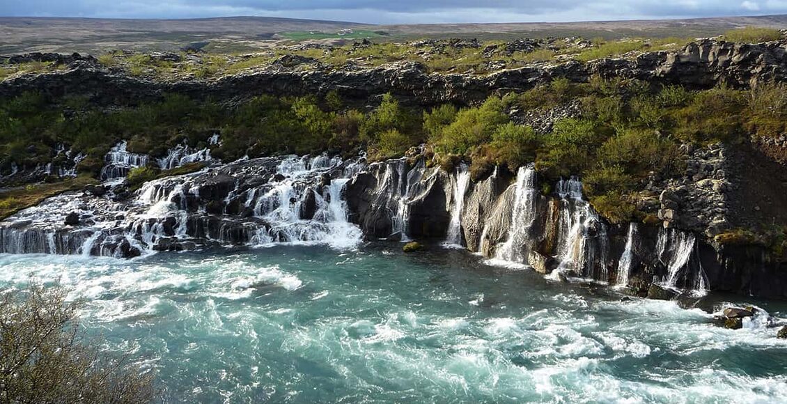 Hraunfossar-waterfall-2423715_1920