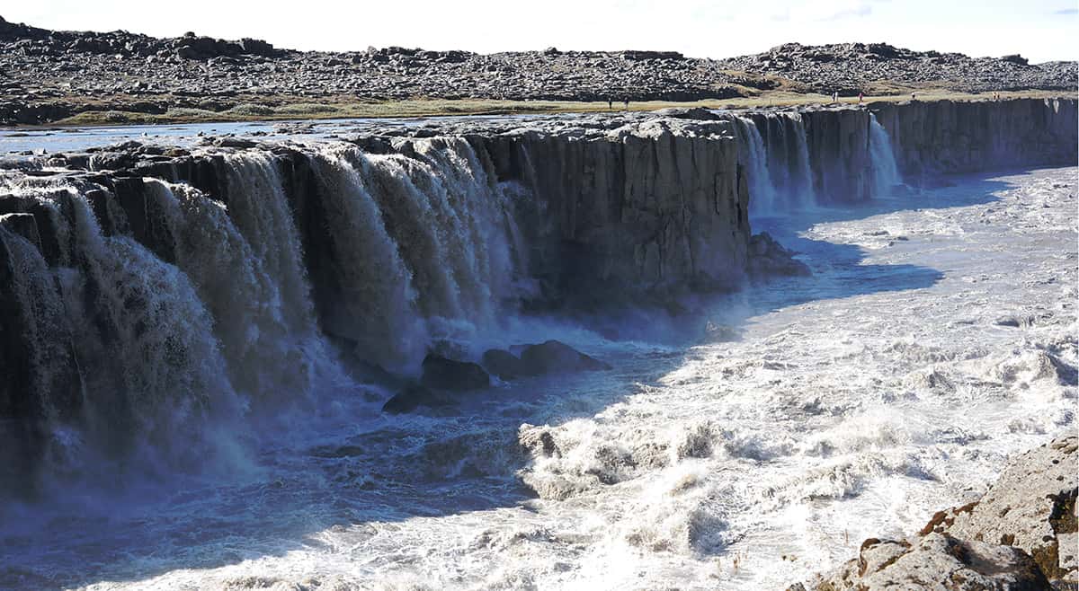 Selfoss - 10 nej vodopádů Islandu