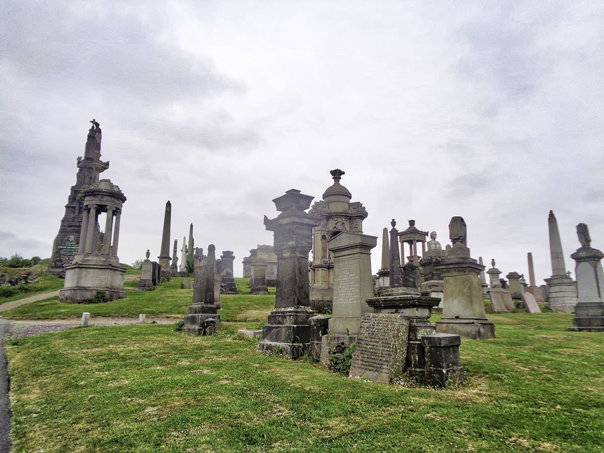 Hřbitov má zvláštní mysteriózní atmosféru