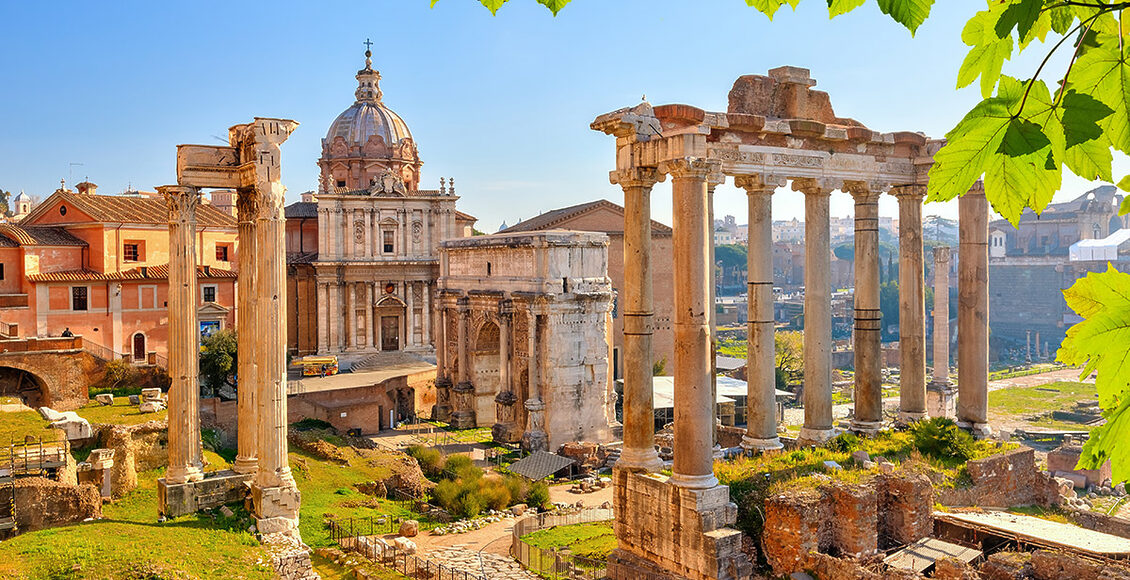 Řím Forum Romanum