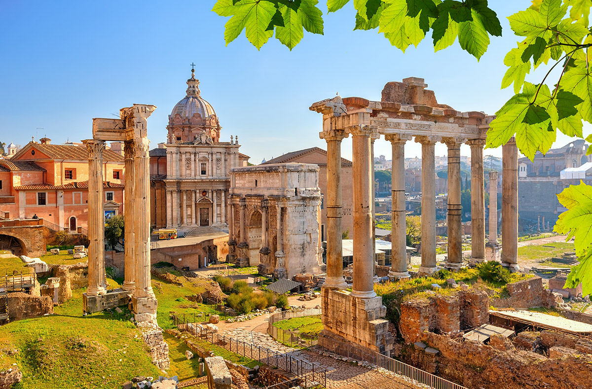 Řím Forum Romanum