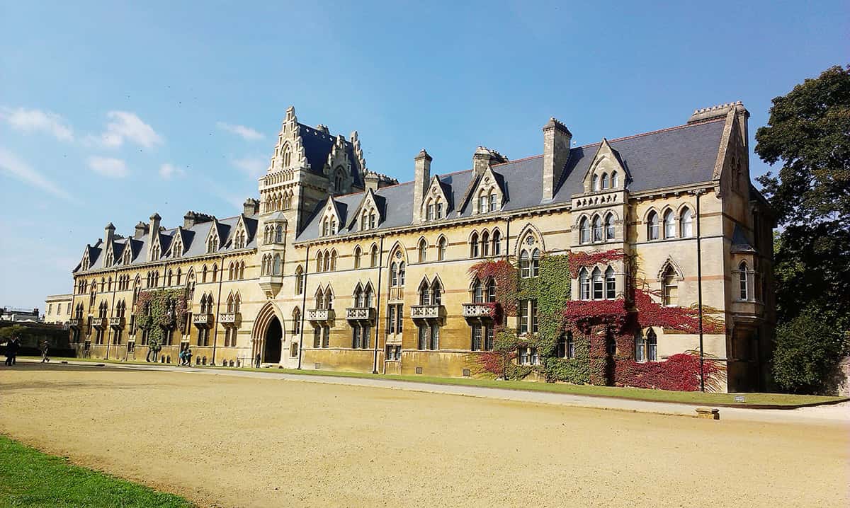 Nejznámější kolej v Oxfordu – Christ Church College