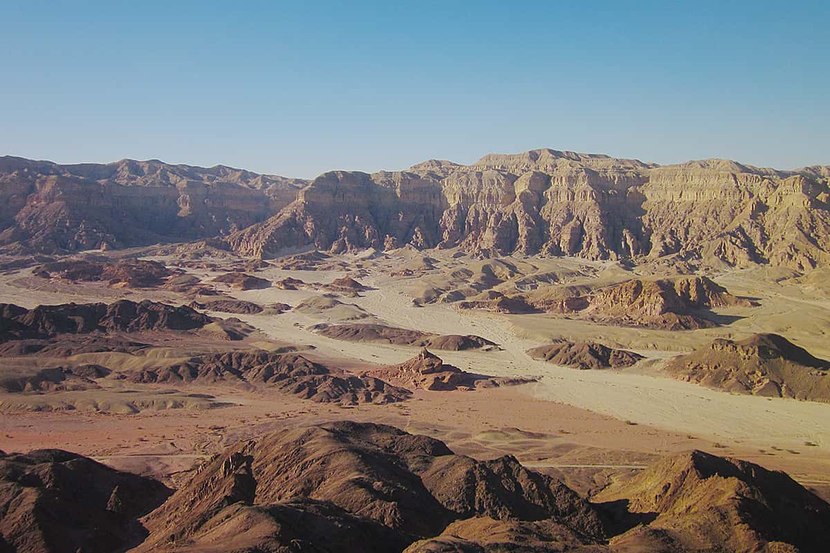 Turistika v poušti Negev
