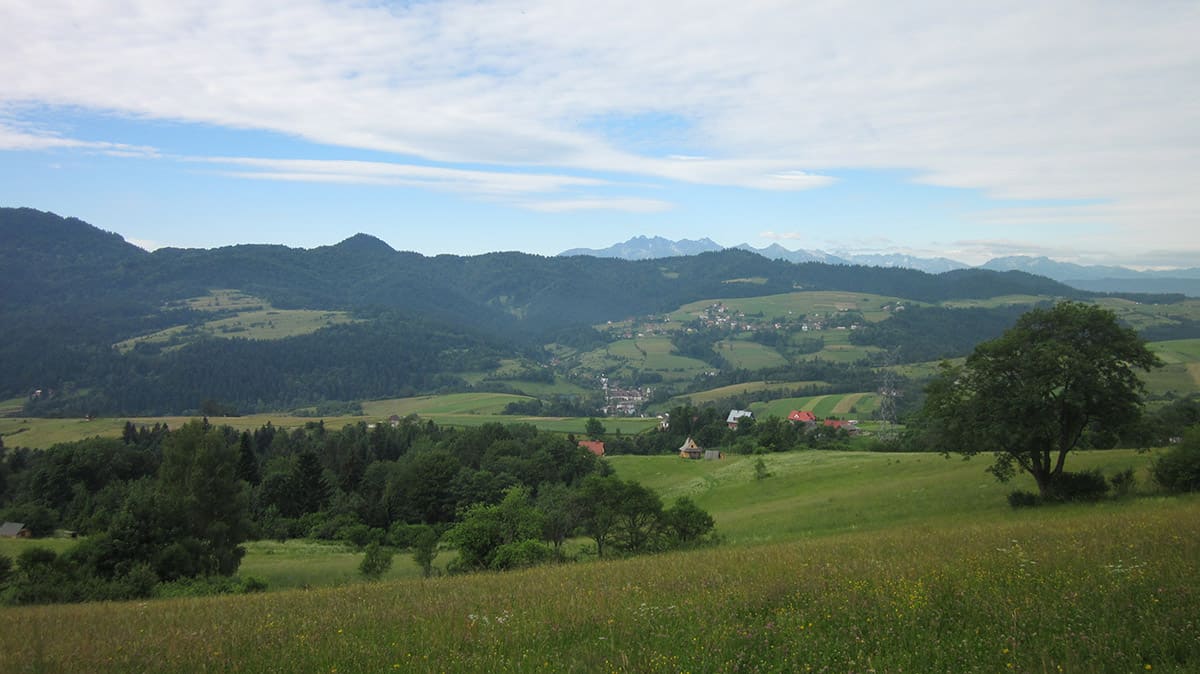 Vysoké Tatry v dálce