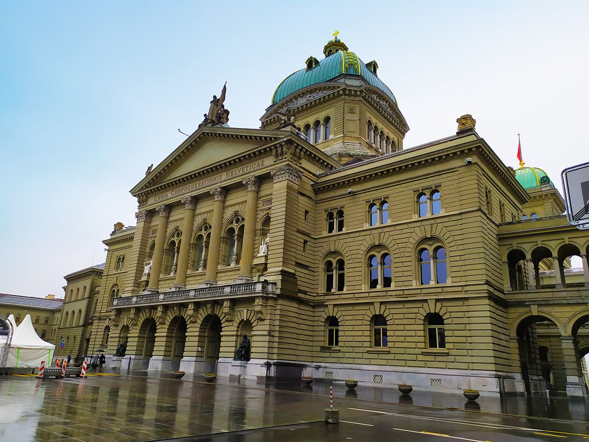 Bundeshaus v Bernu