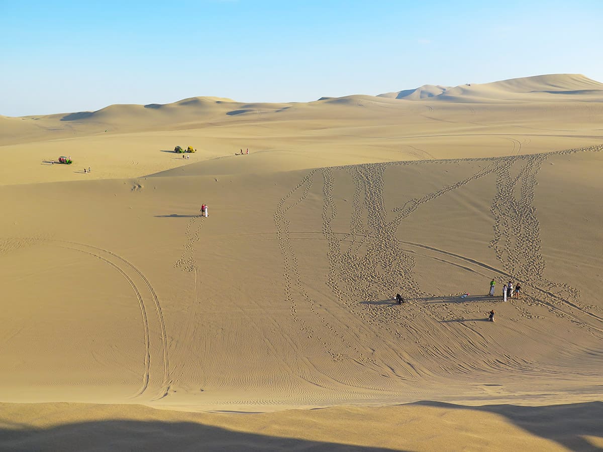 Sandboarding v dunách