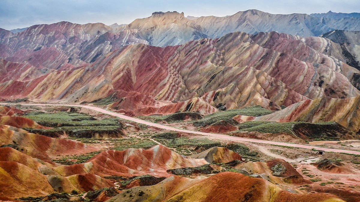 Zhangye Danxia - 5 míst v Číně, která stojí za vidění