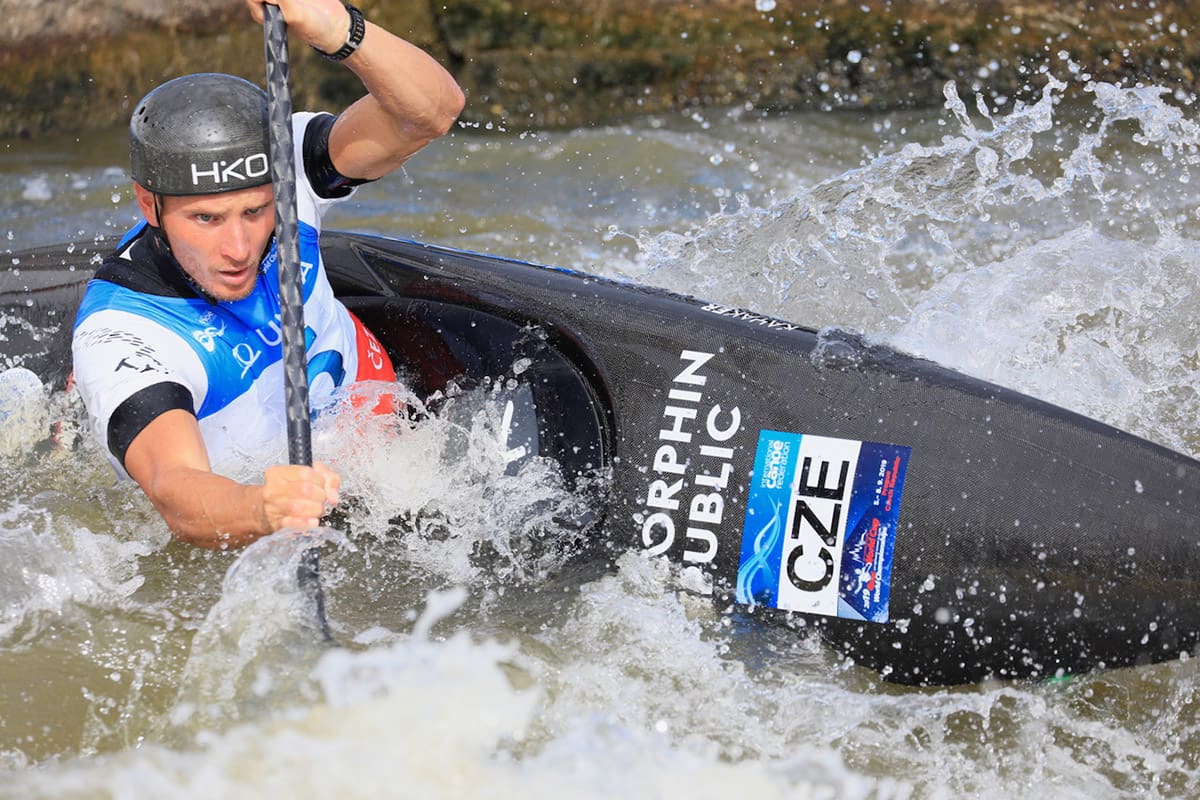 Kajakář a čerstvý tatínek Vít Přindiš