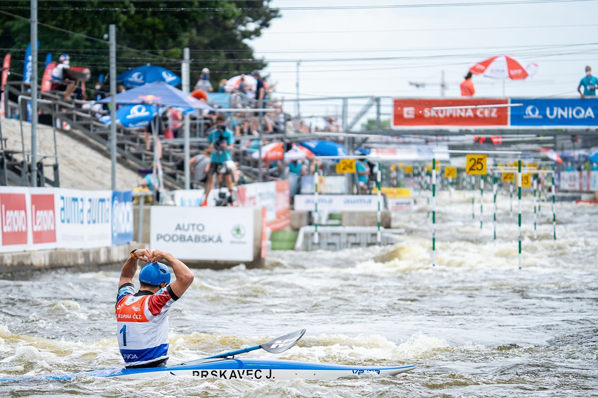 Světový pohár ve vodním slalomu, se na Vltavu v Praze-Troji