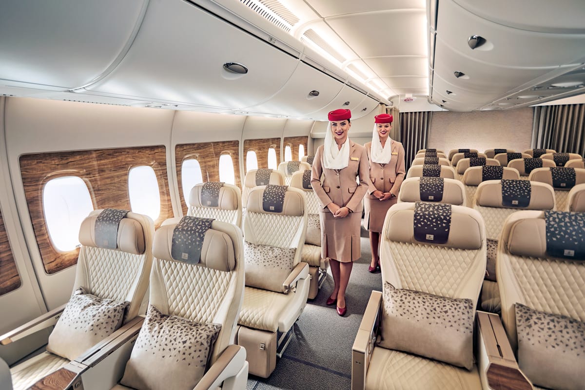 Premium Economy - Emirates A380 - Foto © emirates.com