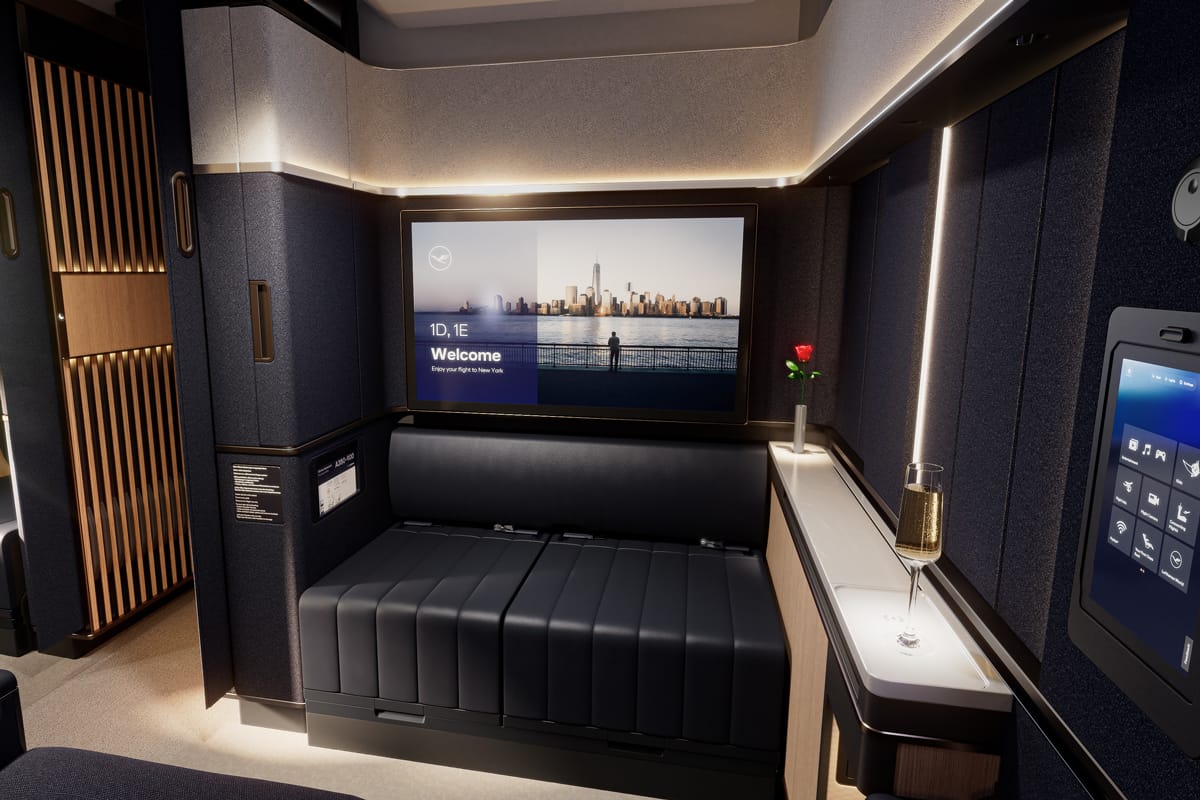 Lufthansa nabízí v první třídě privátní apartmány